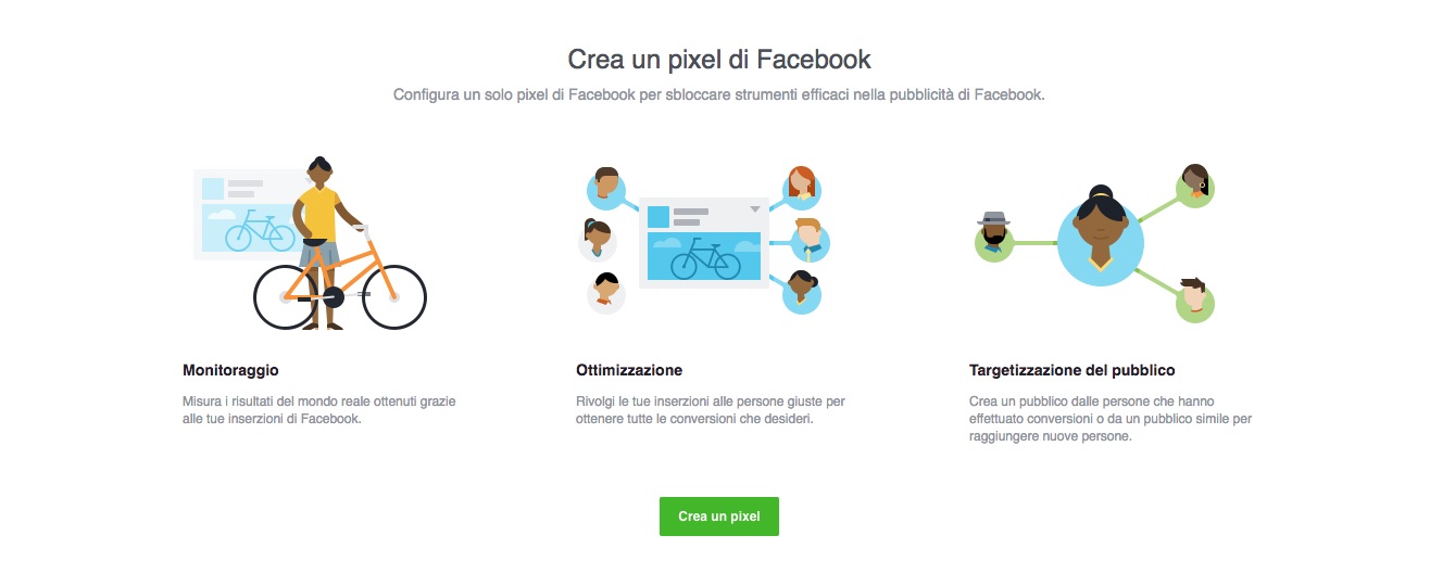 pixel monitoraggio facebook web marketing torino